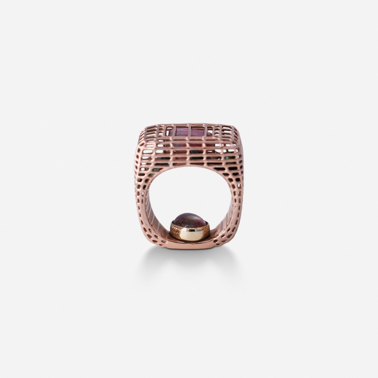 Cagey Caged Ring
